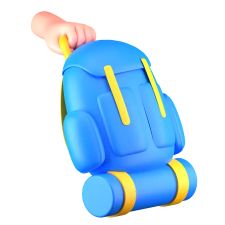 Backpack  3D Icon