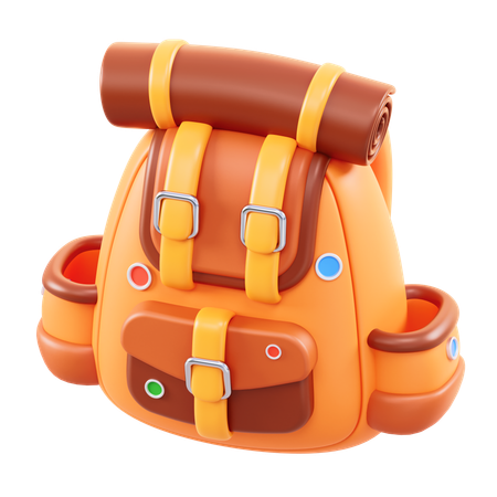 Backpack  3D Icon