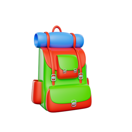 Backpack  3D Icon