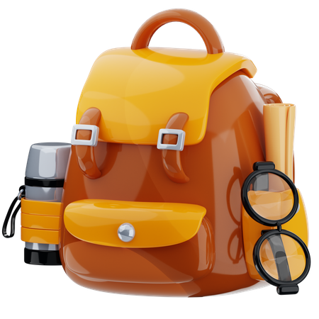 Backpack  3D Icon