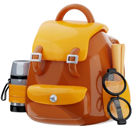 Backpack  3D Icon