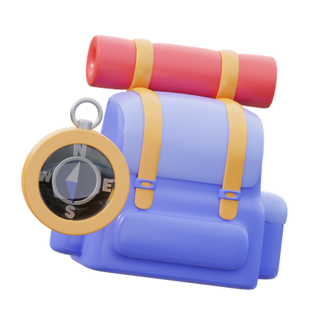 Backpack  3D Icon