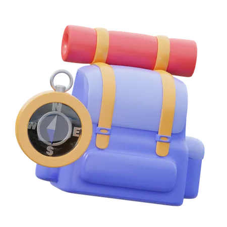 Backpack  3D Icon