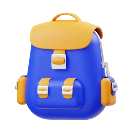 Backpack  3D Icon