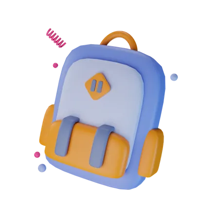 Backpack  3D Icon