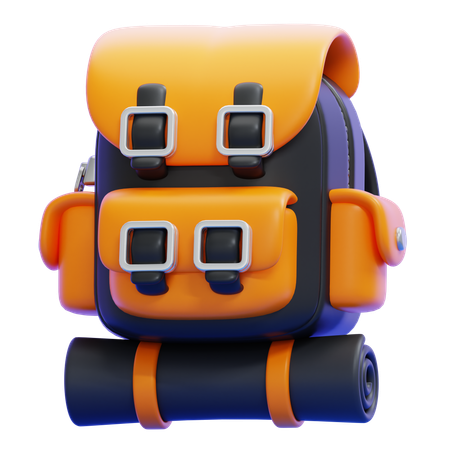 Backpack  3D Icon