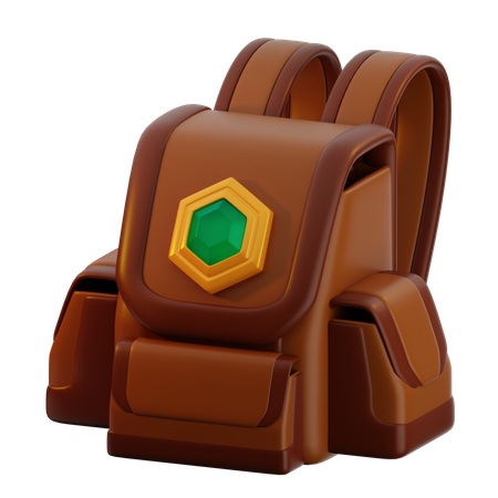 Backpack  3D Icon