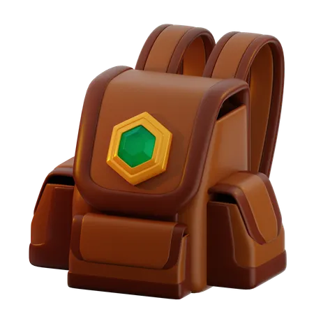 Backpack  3D Icon