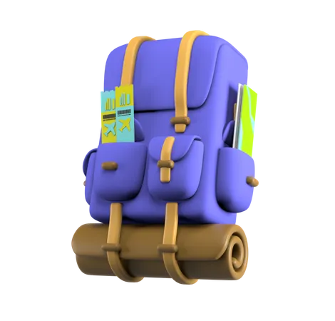 Backpack  3D Icon