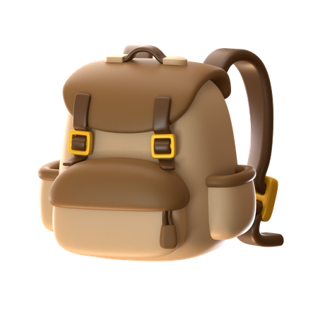 Backpack  3D Icon