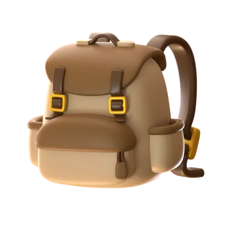 Backpack  3D Icon