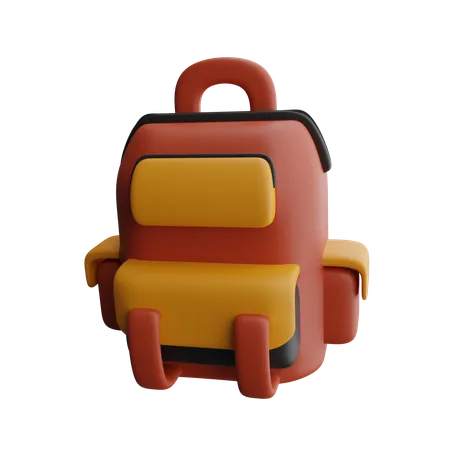 Backpack  3D Icon