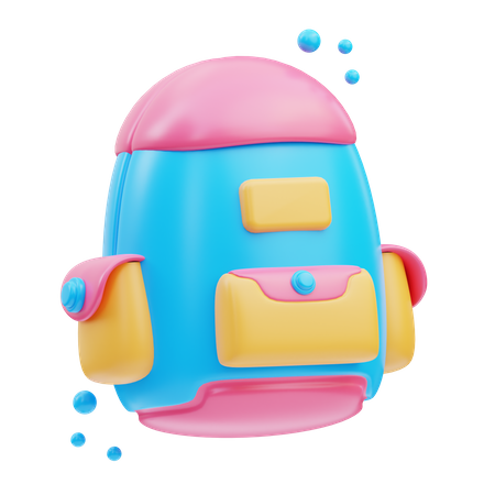 Backpack  3D Icon