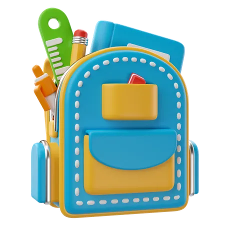 Backpack  3D Icon