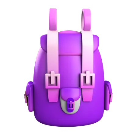 Backpack  3D Icon