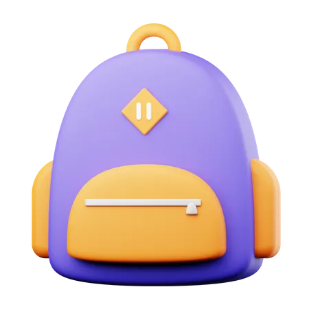 Backpack  3D Icon