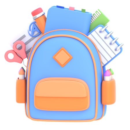 Backpack  3D Icon