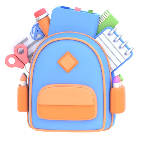 Backpack  3D Icon