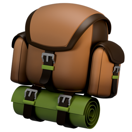 Backpack  3D Icon