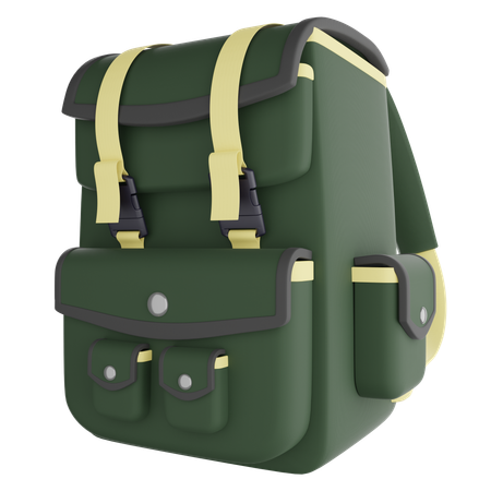 Backpack  3D Icon