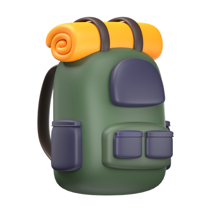 Backpack  3D Icon