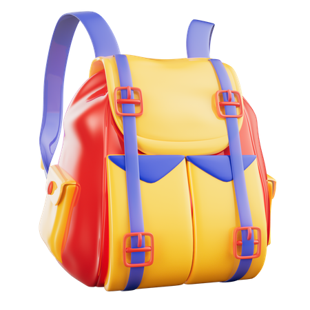 Backpack  3D Icon