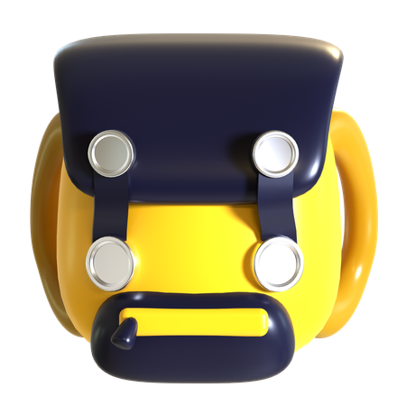 Backpack  3D Icon