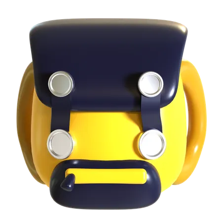 Backpack  3D Icon