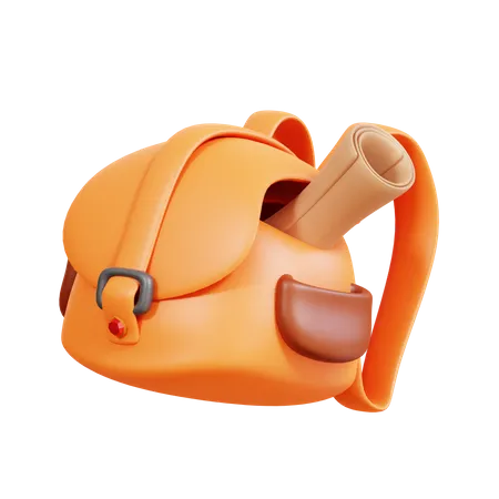 Backpack  3D Icon