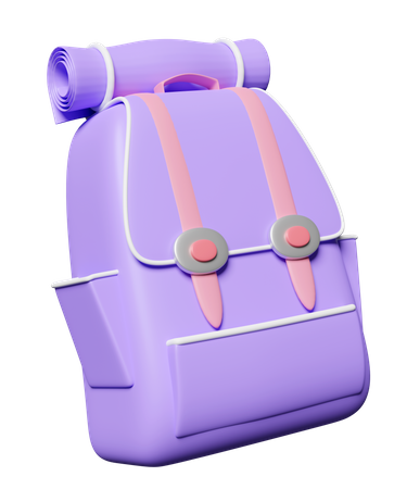 Backpack  3D Icon