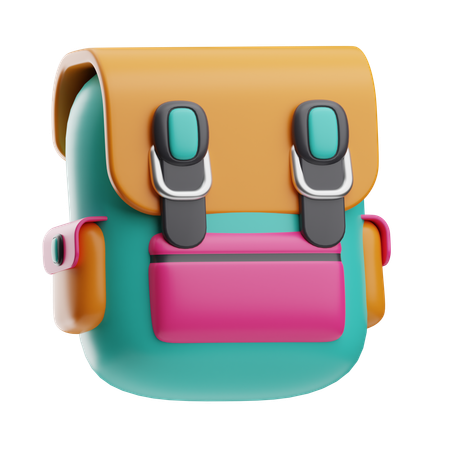 Backpack  3D Icon