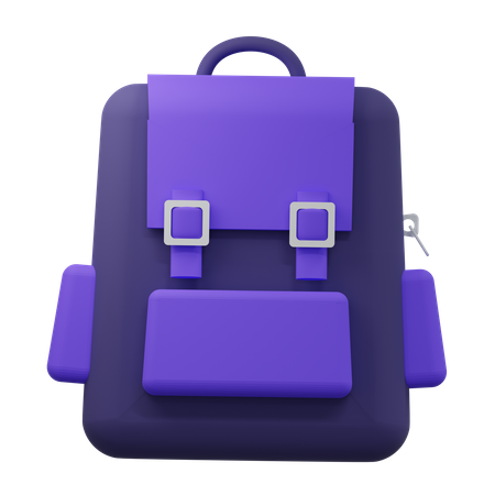 Backpack  3D Icon