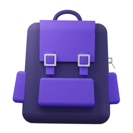 Backpack  3D Icon