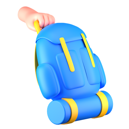 Backpack  3D Icon