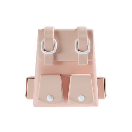 Backpack  3D Icon