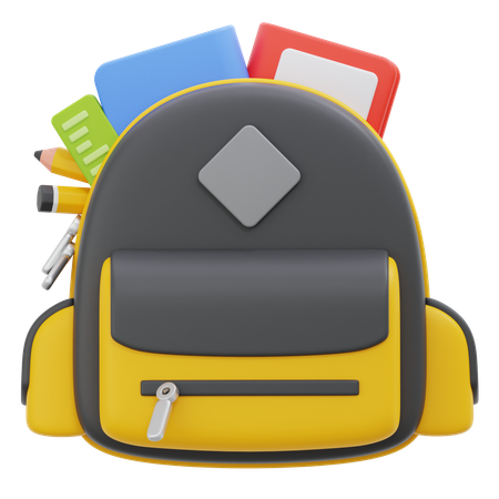Backpack  3D Icon