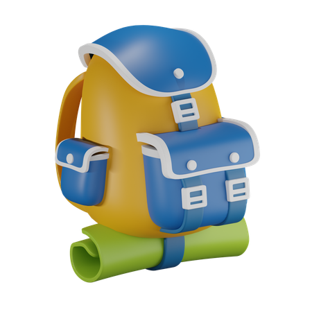 Backpack  3D Icon