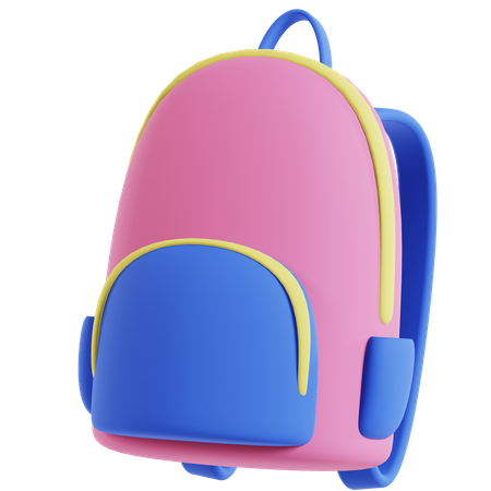 Backpack  3D Illustration