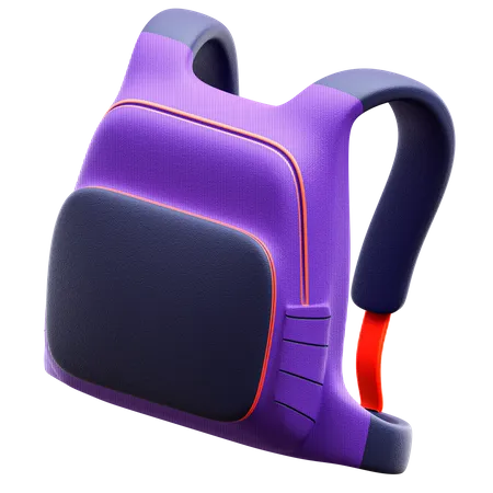 Backpack  3D Illustration