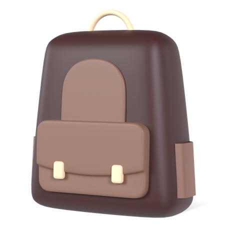 Backpack  3D Illustration