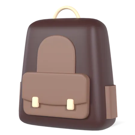 Backpack  3D Illustration