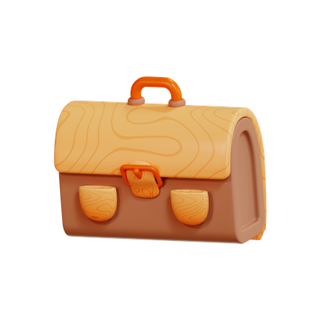 Backpack  3D Illustration