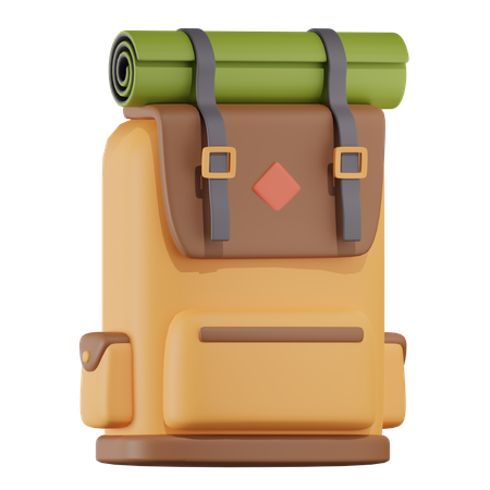 Backpack 3D Icon