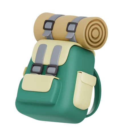 Camping 3 D Illustrations 3D Icon