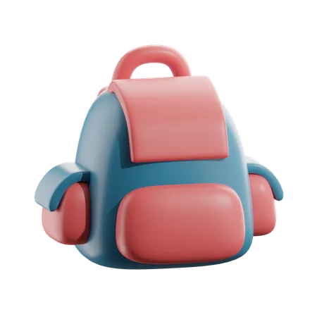 Backpack School 3 D Icon 3D Icon