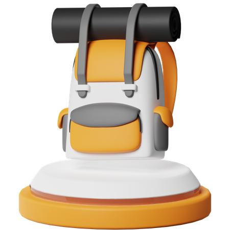 Backpacker  3D Icon