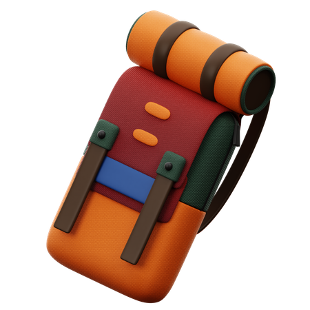 Backpacker 3D Icon