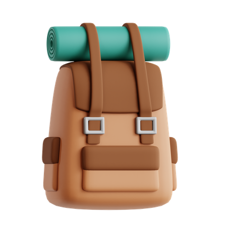 Backpacking  3D Icon