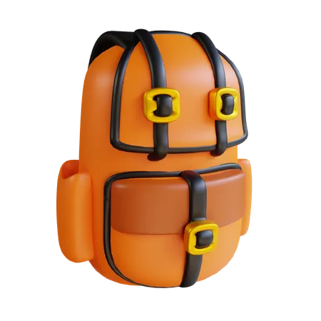 배낭  3D Icon