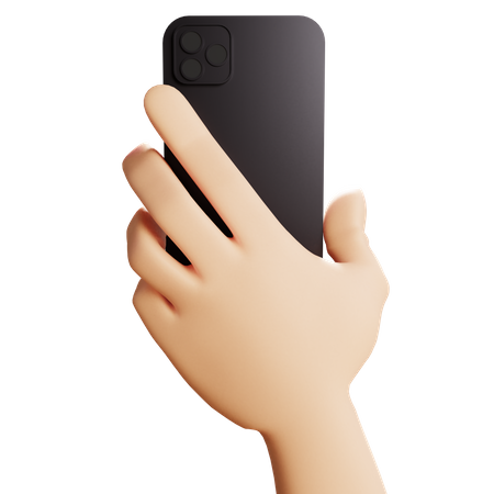 Backside of iphone  3D Icon